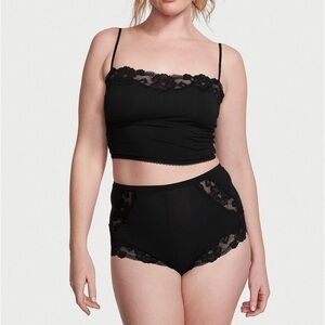 Modal Soft & Lace Trim Cami Set